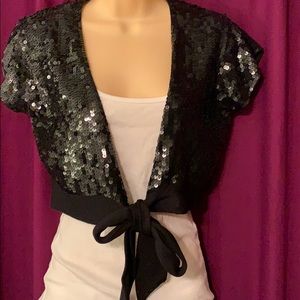 Beautiful Black Shrug Jacket